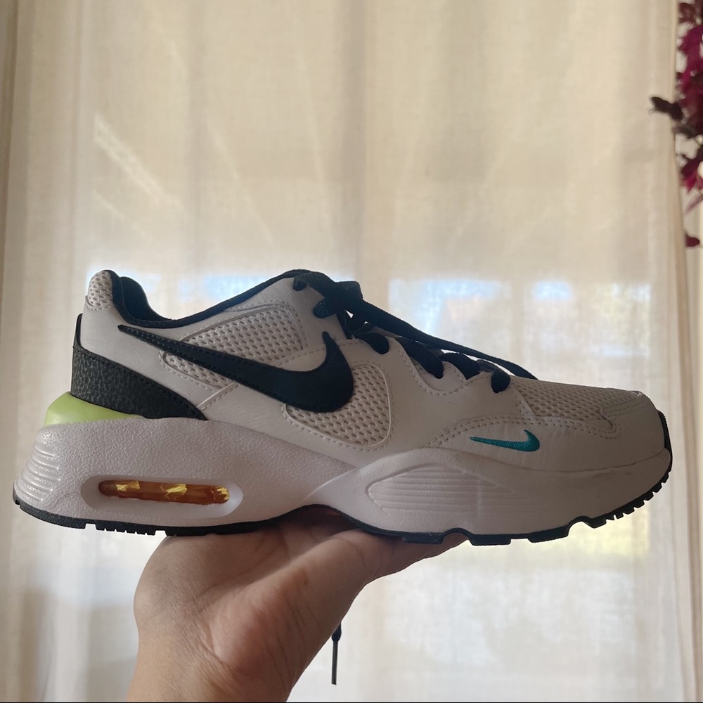 White and Black Nike Air Sneaker